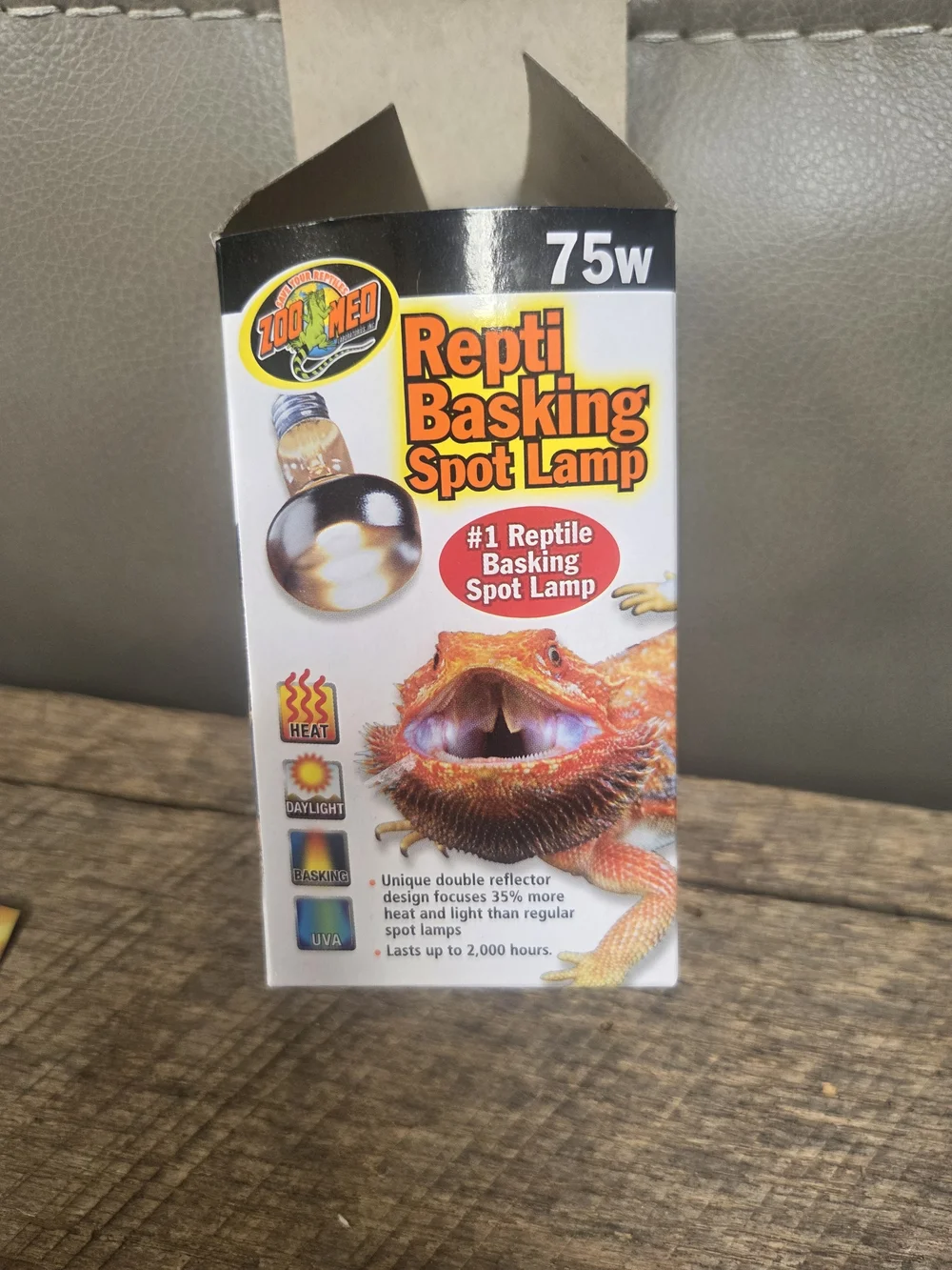 Zoo Med Repti Reptile Basking Spot Lamp 75W - Bin 1E